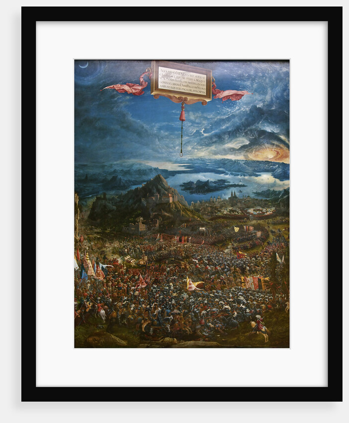 The Battle of Alexander at Issus, 1529 by Albrecht Altdorfer