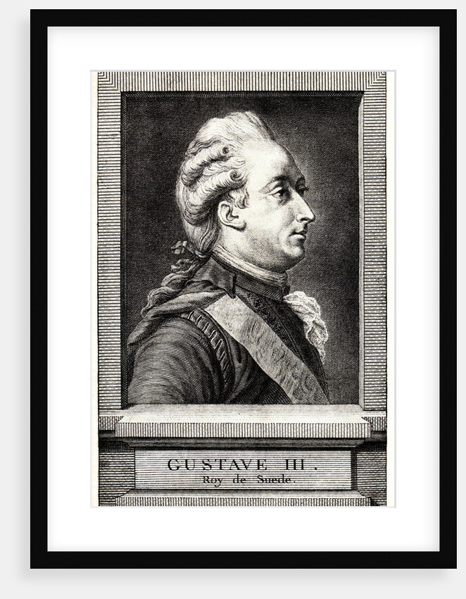 Portrait of Gustav III of Sweden, Early 19th cen by Anonymous