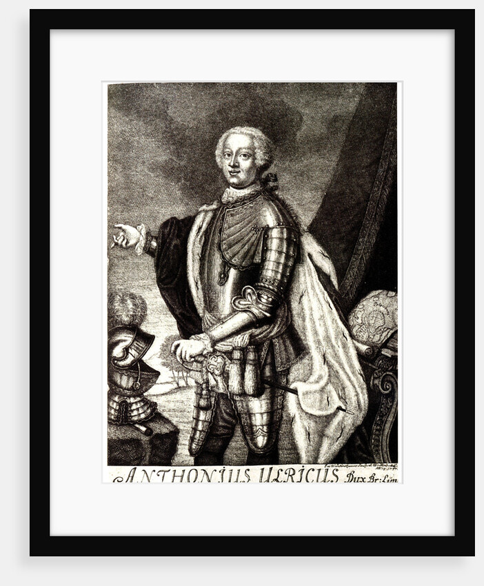 Portrait of Duke Anthony Ulrich of Brunswick by Anonymous