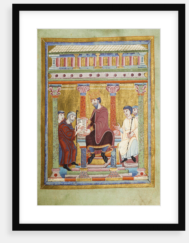 Henry III, Holy Roman Emperor (Evangelarium for Henry III), 1039?1043 by Anonymous