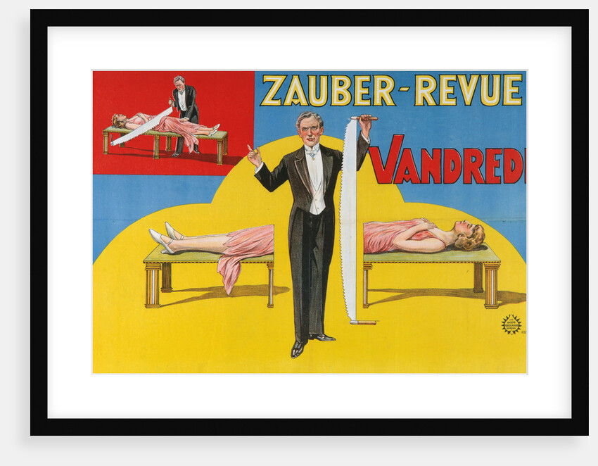 Vandredi Magic Revue (Poster), 1923 by Anonymous