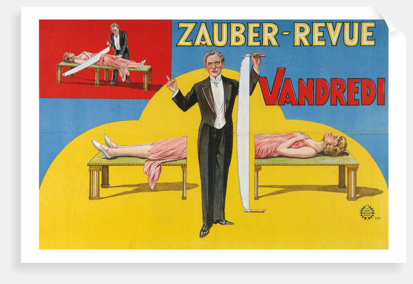 Vandredi Magic Revue (Poster), 1923 by Anonymous