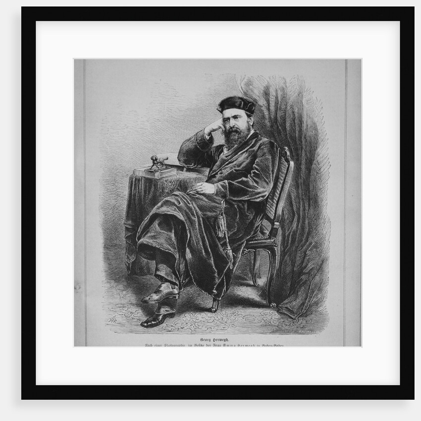 Georg Herwegh, 1870s by Anonymous