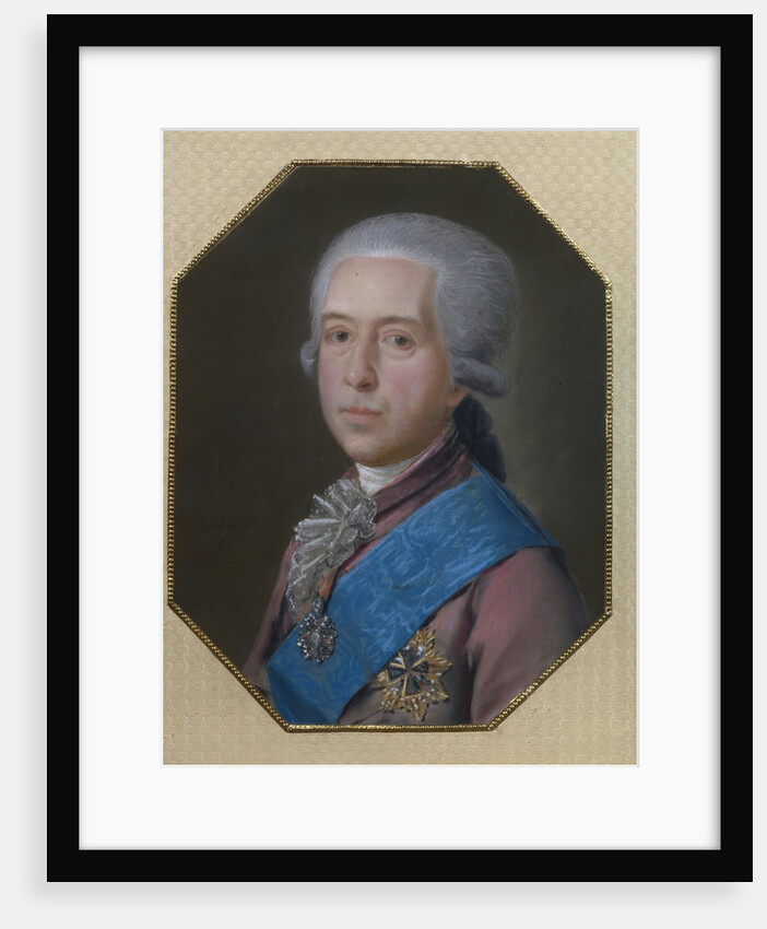 Portrait of General Count Mikhail Mikhaylovich Golitsyn, 1786 by Johann Bardou