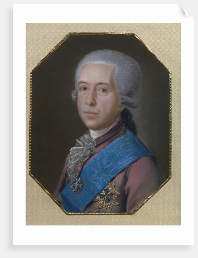 Portrait of General Count Mikhail Mikhaylovich Golitsyn, 1786 by Johann Bardou