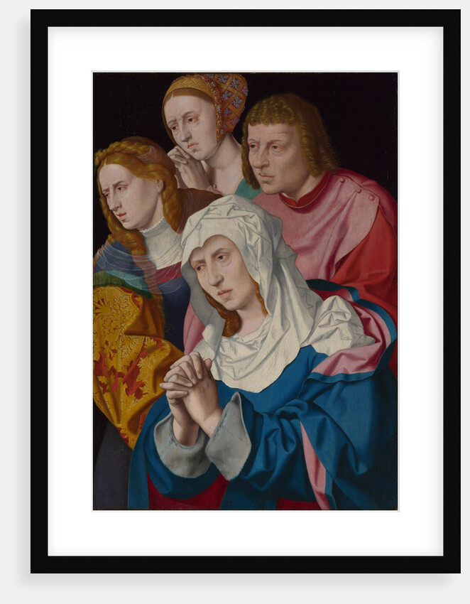 The Virgin, Saint John, Saint Mary Magdalene and a Holy Woman, c.1535 by Bartholomaeus Bruyn the Elder