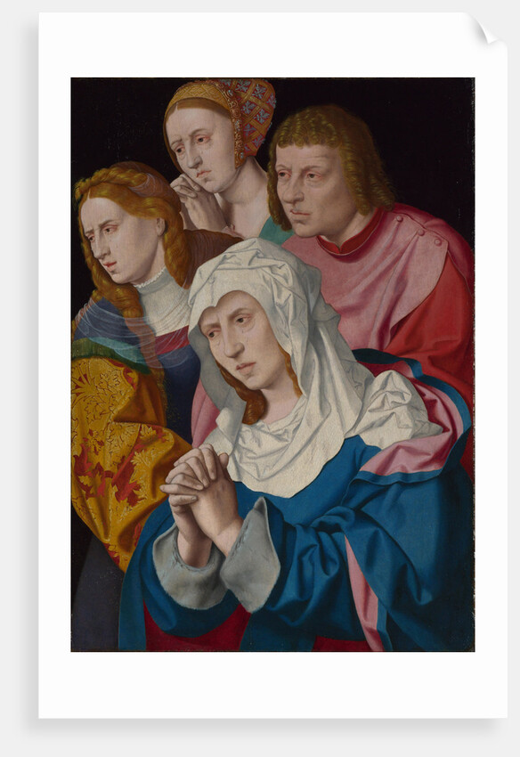 The Virgin, Saint John, Saint Mary Magdalene and a Holy Woman, c.1535 by Bartholomaeus Bruyn the Elder