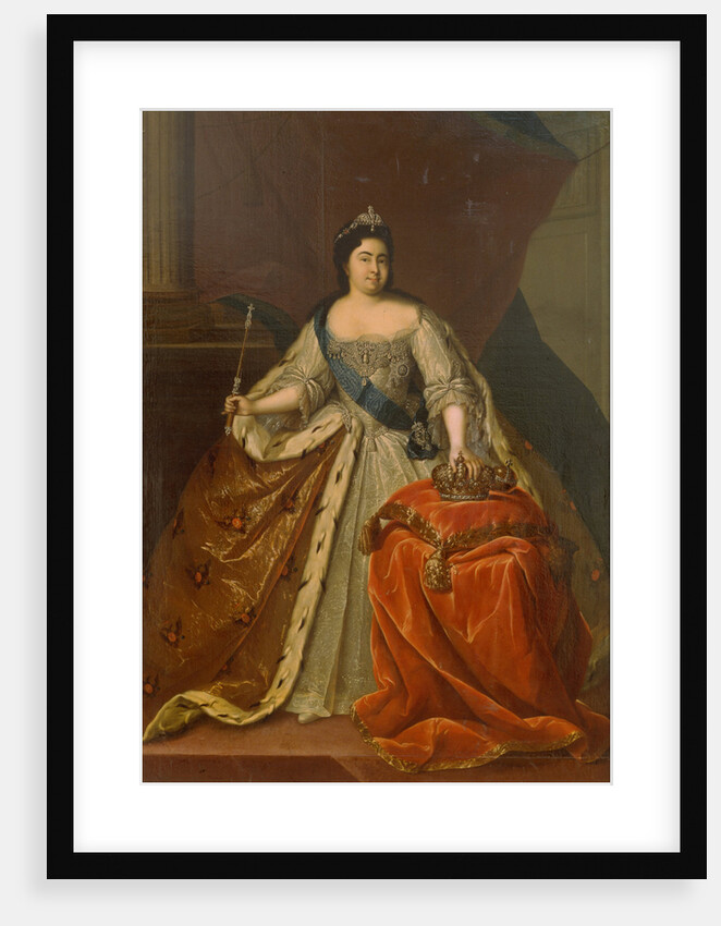 Portrait of Empress Catherine I. by Heinrich Buchholz