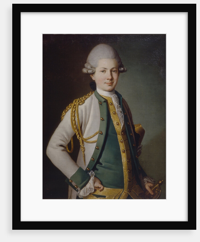 Portrait of Count Nikolay Semyonovich Mordvinov, 1771 by Carl Ludwig Johann Christineck