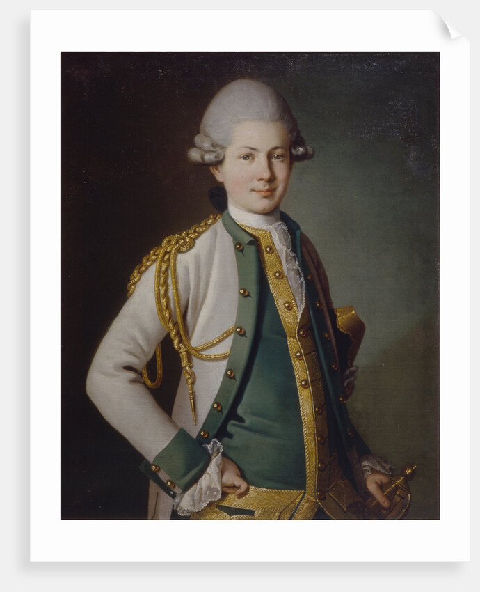 Portrait of Count Nikolay Semyonovich Mordvinov, 1771 by Carl Ludwig Johann Christineck