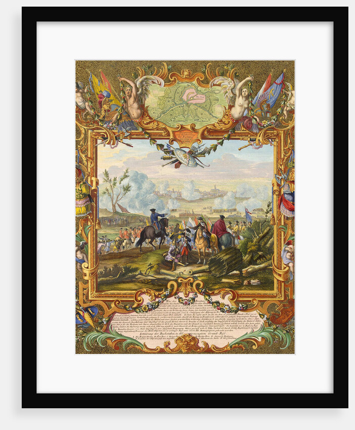 Capture of the Fortress of Audenarde by the Allied Troops in 1708 by Johann August Corvinus