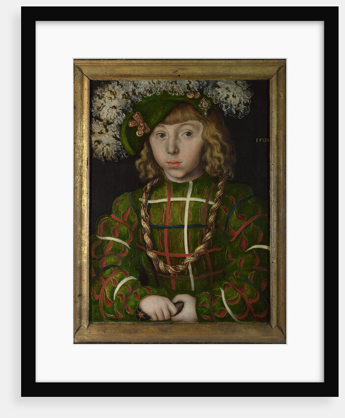 John Frederick I, Elector of Saxony, 1509 by Lucas Cranach the Elder