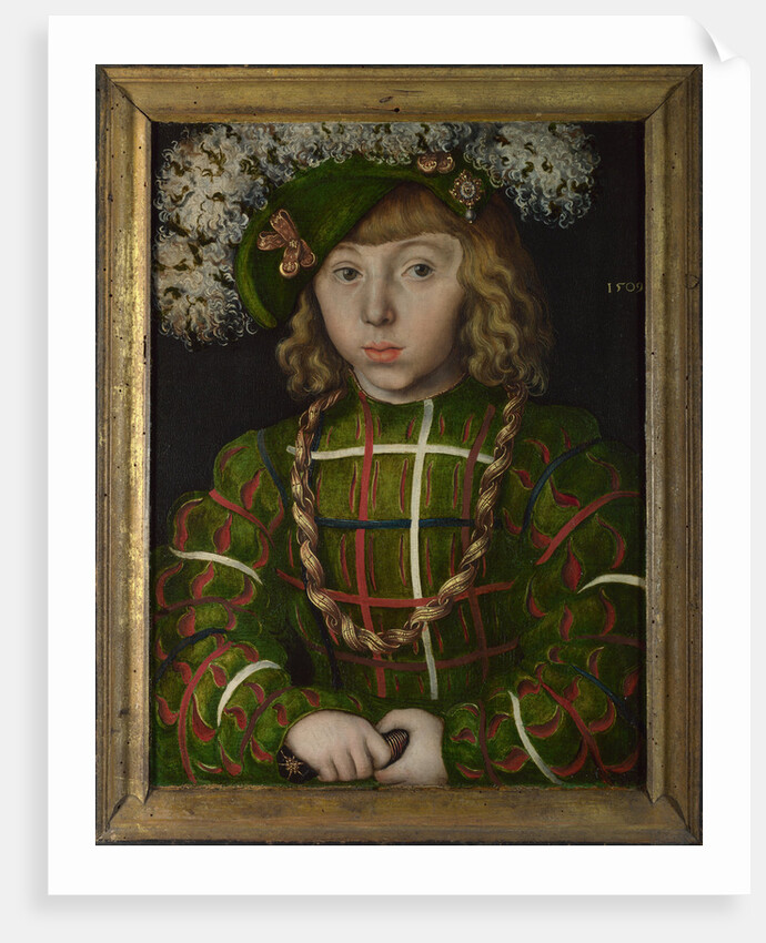 John Frederick I, Elector of Saxony, 1509 by Lucas Cranach the Elder