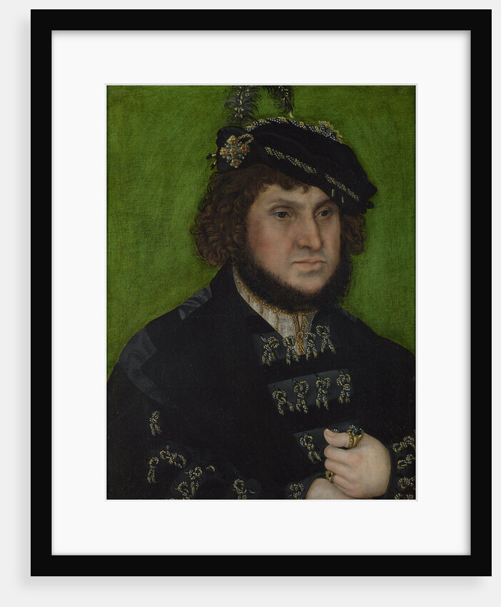 Portrait of John of Saxony, 1509 by Lucas Cranach the Elder