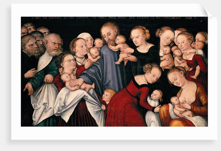 Christ Blessing the Children, c.1540 by Lucas Cranach the Elder