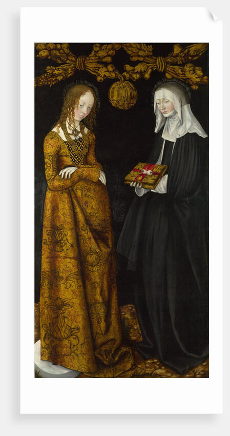 Saints Christina and Ottilia, 1506 by Lucas Cranach the Elder