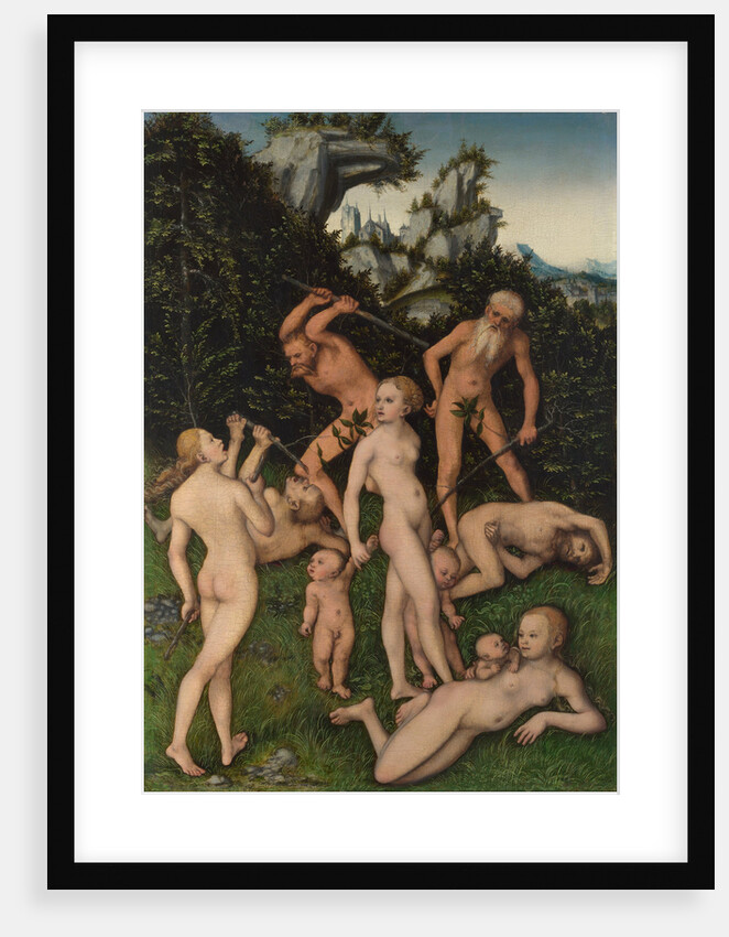The Close of the Silver Age, ca 1530 by Lucas Cranach the Elder