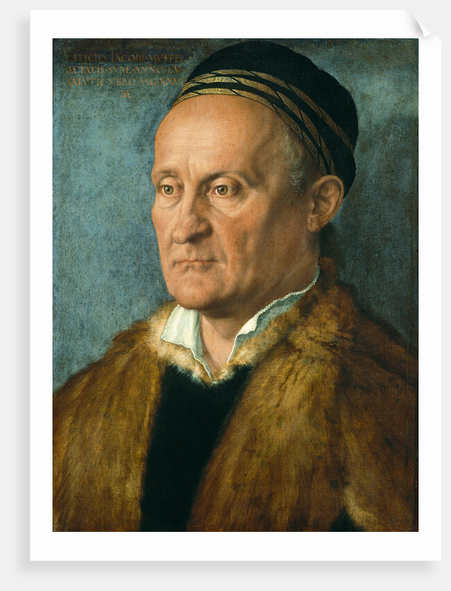 Portrait of Jakob Muffel, 1526 by Albrecht Dürer