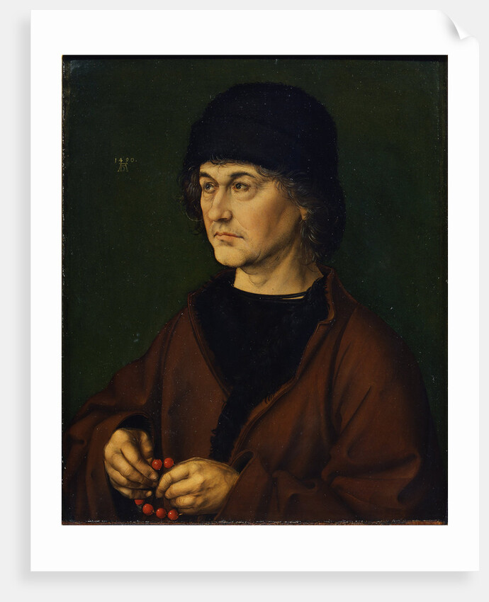 Portrait of the artists father, 1490 by Albrecht Dürer