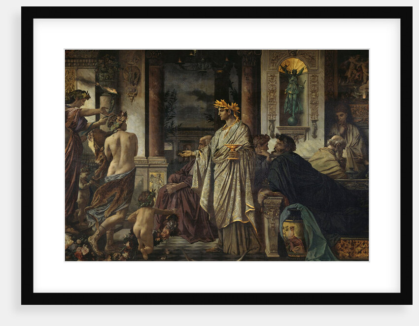 The Symposium (Second Version), ca 1871-1874 by Anselm Feuerbach