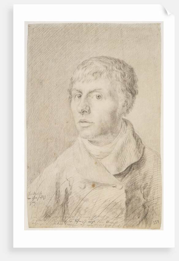 Self-Portrait, 1800 by Caspar David Friedrich