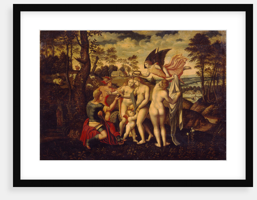 The Judgement of Paris, Mid of 16th cen by German master