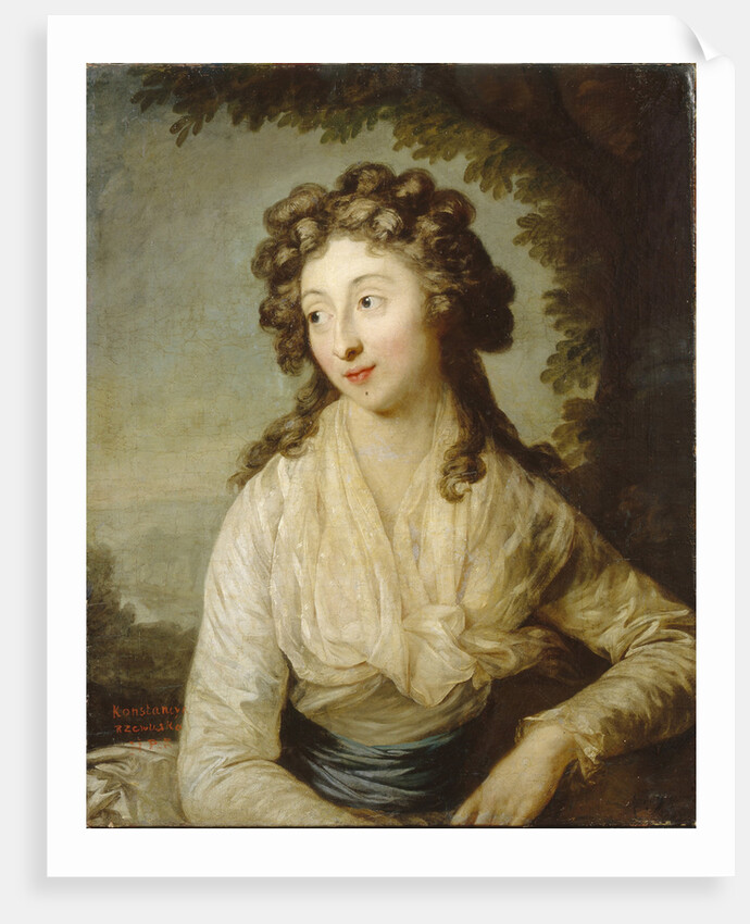 Portrait of Konstancja Lubomirska (Rzewuska), 1789 by Anton Graff