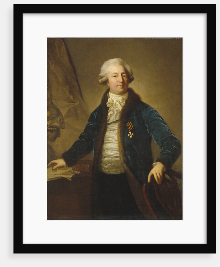 Portrait of Adrian Ivanovich Divov, 1790s by Anton Graff