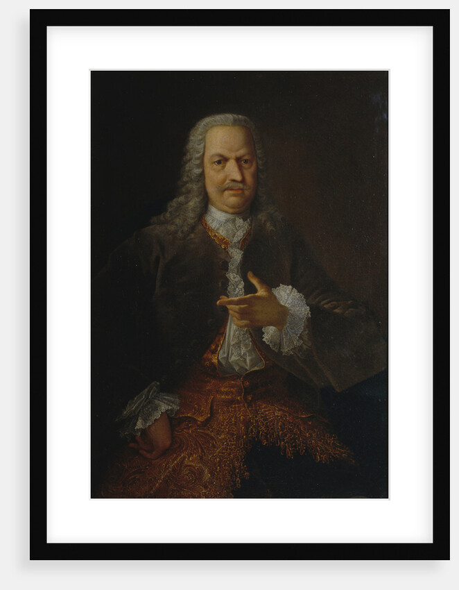 Portrait of Akinfiy Nikitich Demidov (1678?1745), before 1745 by Georg-Christoph Grooth
