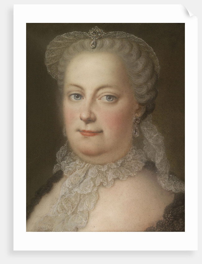Portrait of Empress Maria Theresia of Austria, 1762 by Michael Christoph Hagelgans
