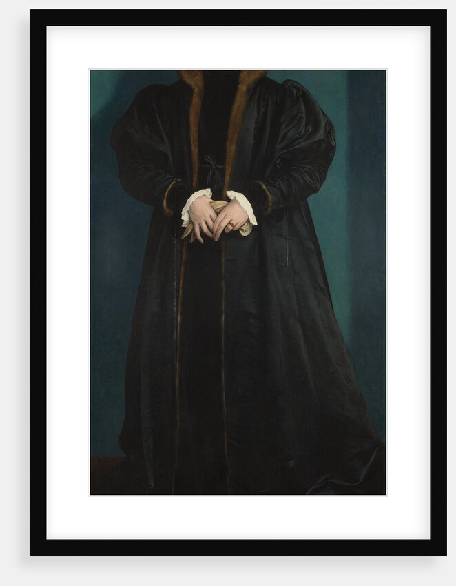 Christina of Denmark, Duchess of Milan, 1538 by Hans Holbein the Younger