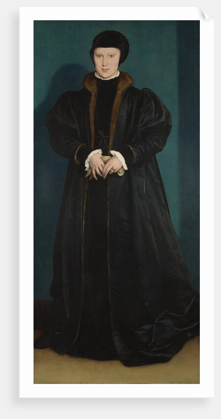 Christina of Denmark, Duchess of Milan, 1538 by Hans Holbein the Younger