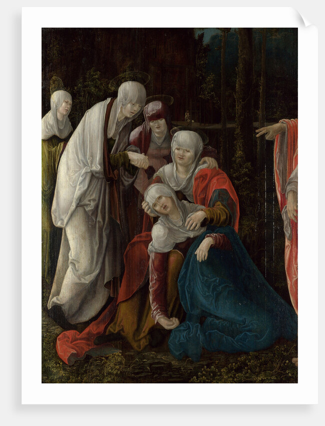 Christ taking leave of his Mother, c. 1520 by Wolf Huber