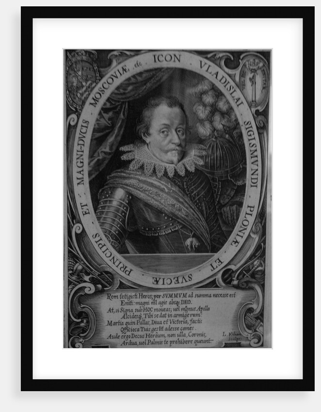 King Wladyslaw IV Vasa of Poland, Tsar of Russia, before 1632 by Lucas Kilian