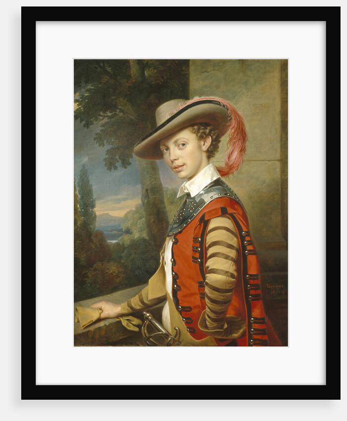 Portrait of Prince Nikolai Saltykov in Fancy Dress, 1850 by Franz Krüger