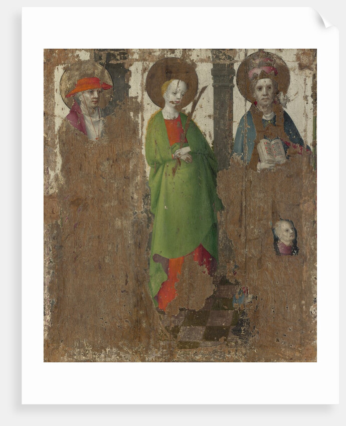 Three Saints, c. 1450 by Stephan Lochner