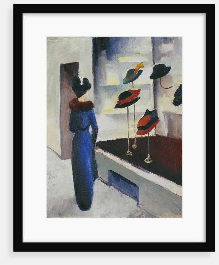 Hat Shop, 1913 by August Macke