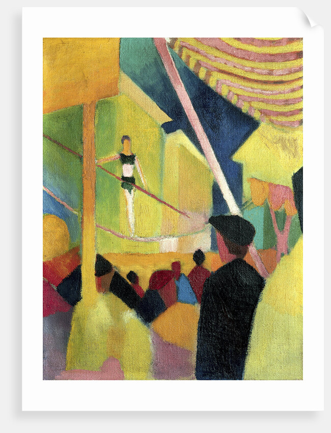 Tightrope walker by August Macke