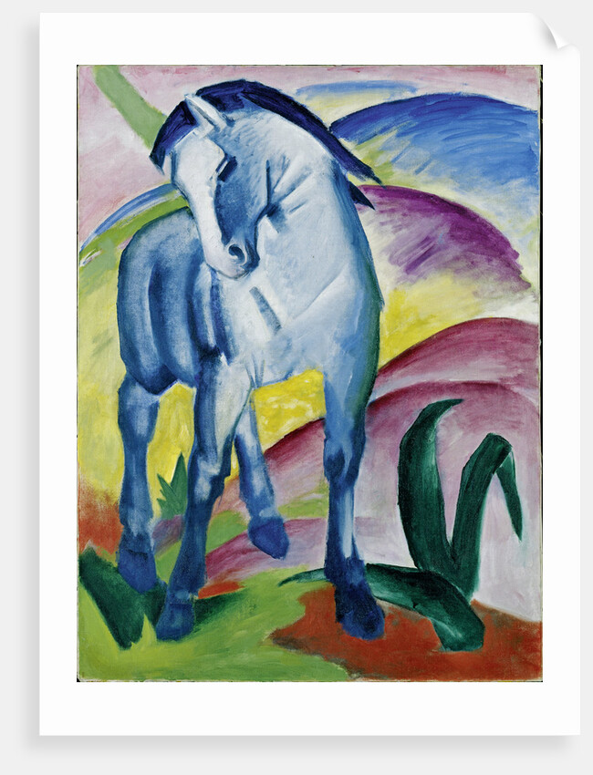 Blue Horse I, 1911 by Franz Marc