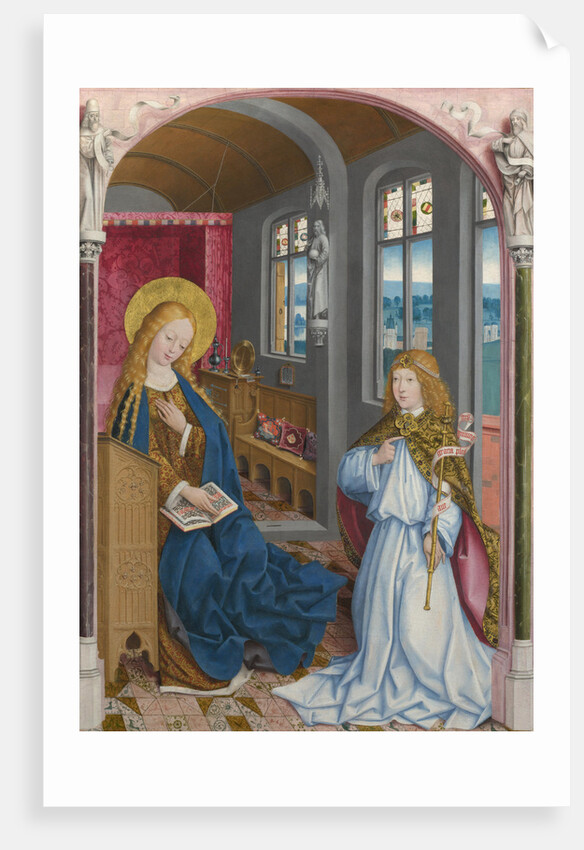 The Annunciation (The Liesborn Altarpiece), ca. 1470-1480 by Master of Liesborn