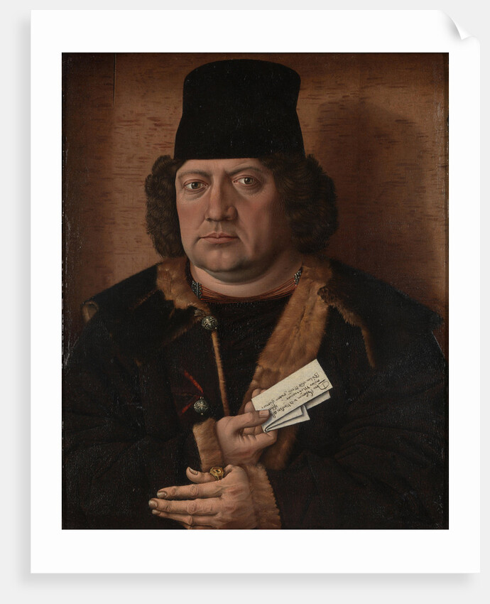 Portrait of Alexander Mornauer, ca 1464-1488 by Master of the Mornauer Portrait