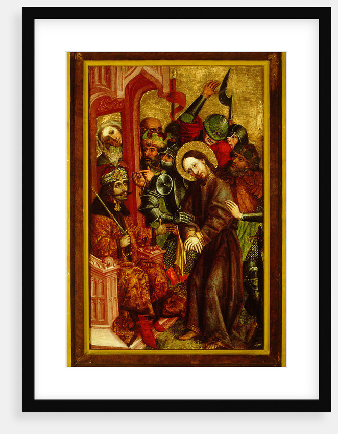 Christ before Pilate (Vlad III as Pontius Pilate), ca 1463-1464 by Master of Velenje Panels