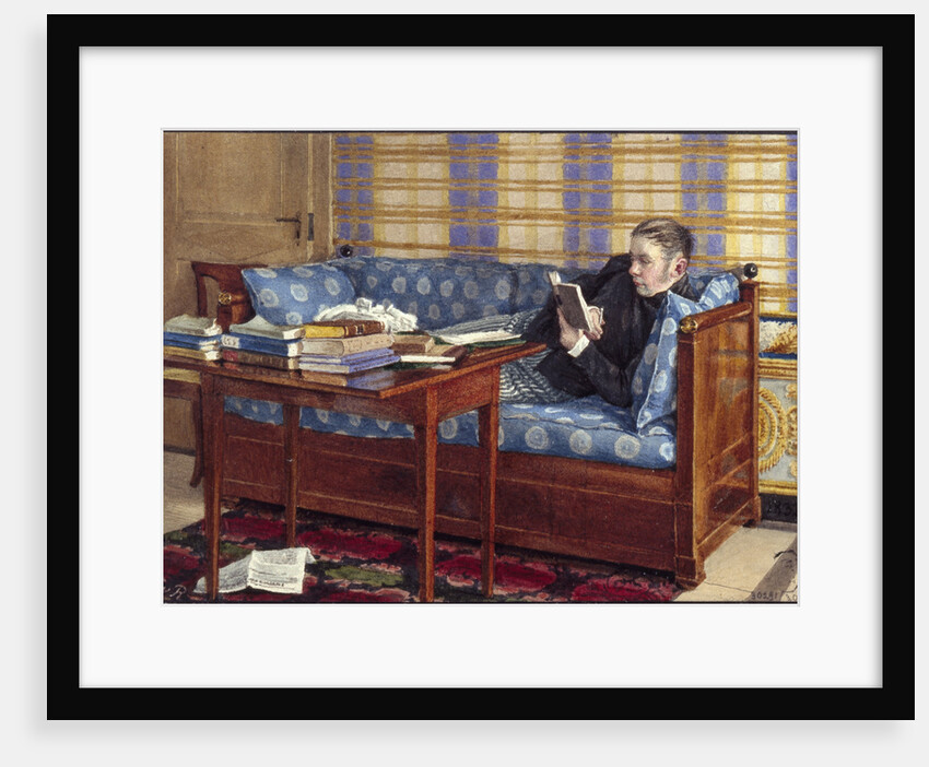Portrait of the poet Vasily Zhukovsky, 1832 by Gerhard Wilhelm von Reutern