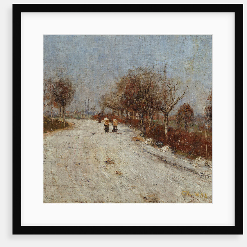 The Road to Gelmeroda, 1893 by Christian Rohlfs
