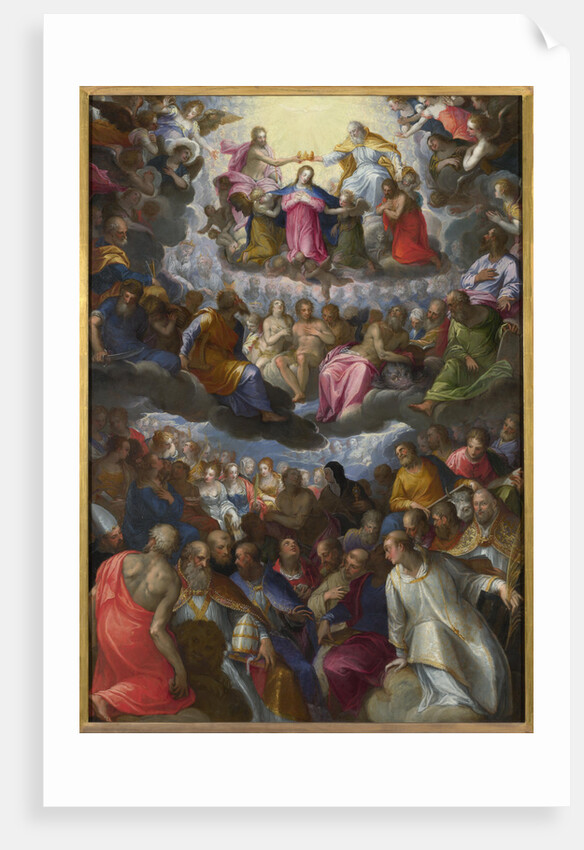 The Coronation of the Virgin, c. 1598 by Johann Rottenhammer the Elder