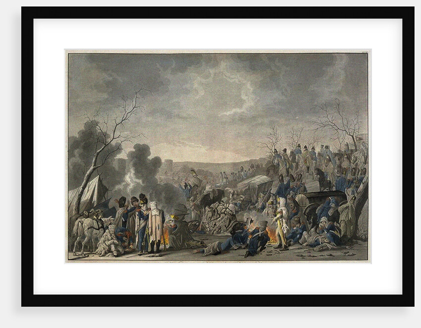 Retreat of the Grande Armée from Moscow in 1812, 1813 by Lorenz Rugendas