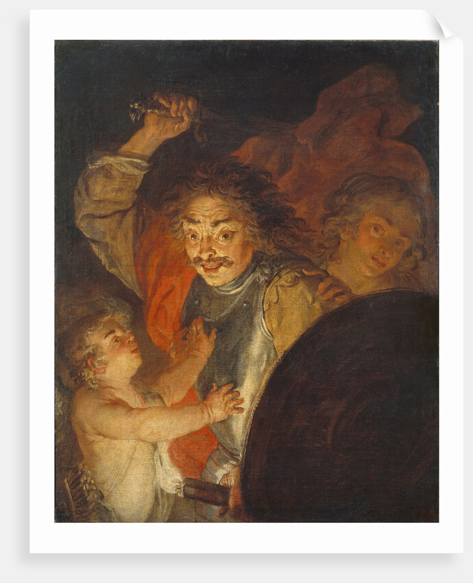 Mars, Venus and Cupid (Allegory of Anger), c.1630 by Joachim von Sandrart