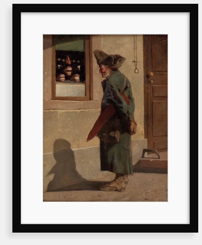 Soldier At The Denture Shop by Adam Ernst Schalck