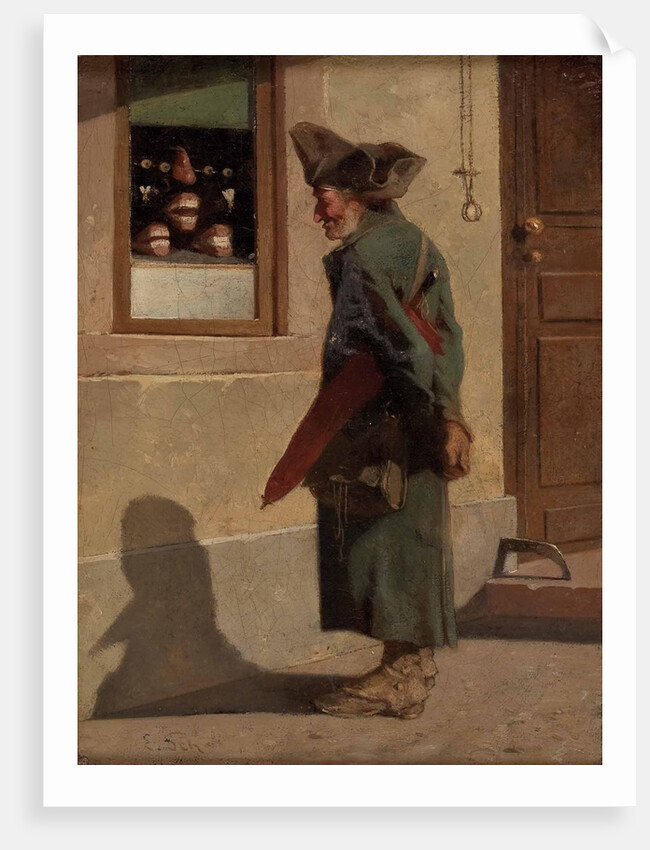 Soldier At The Denture Shop by Adam Ernst Schalck