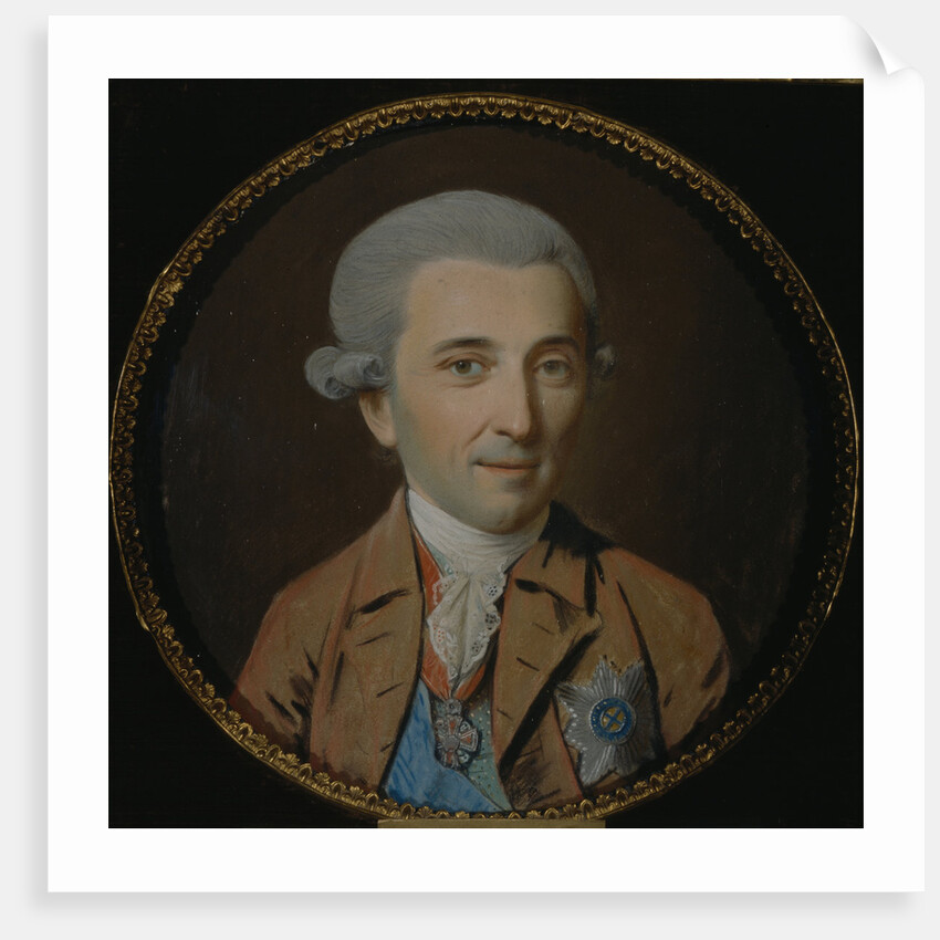 Portrait of Prince Nikolay Ivanovich Saltykov, 1780s by Johann Heinrich Schmidt